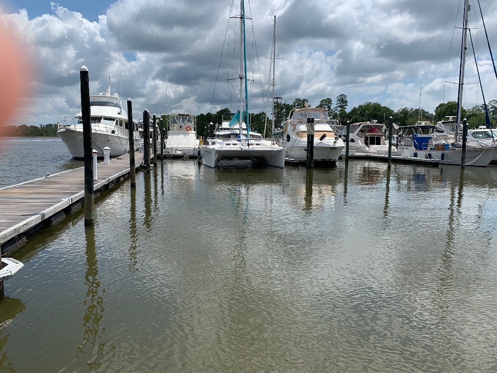 Used Sail Catamaran for Sale 2003 Perry 43 Passagemaker Boat Highlights